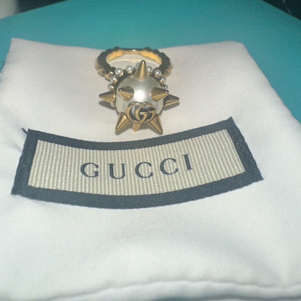 Gucci Spike ring size 7